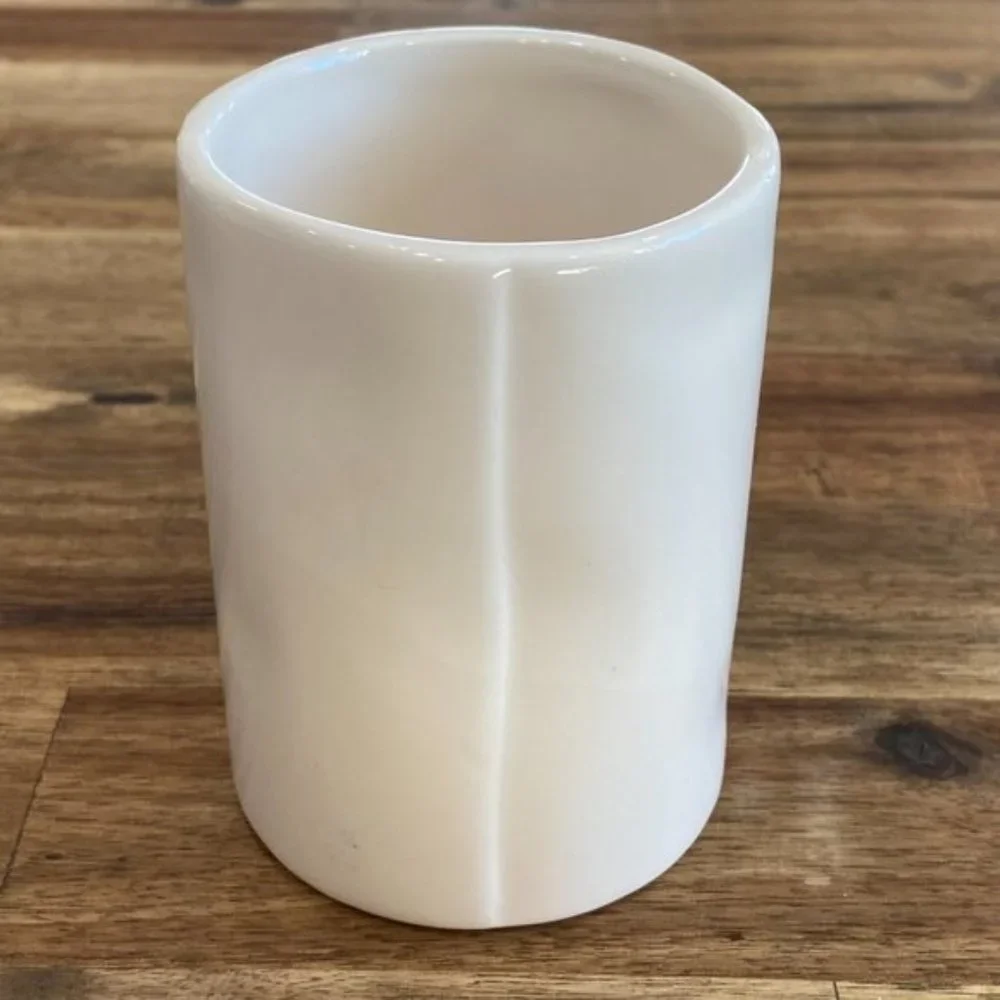 Rae Dunn Artisan Collection FLOURISH Butterfly Print Cup Mug Small Vase